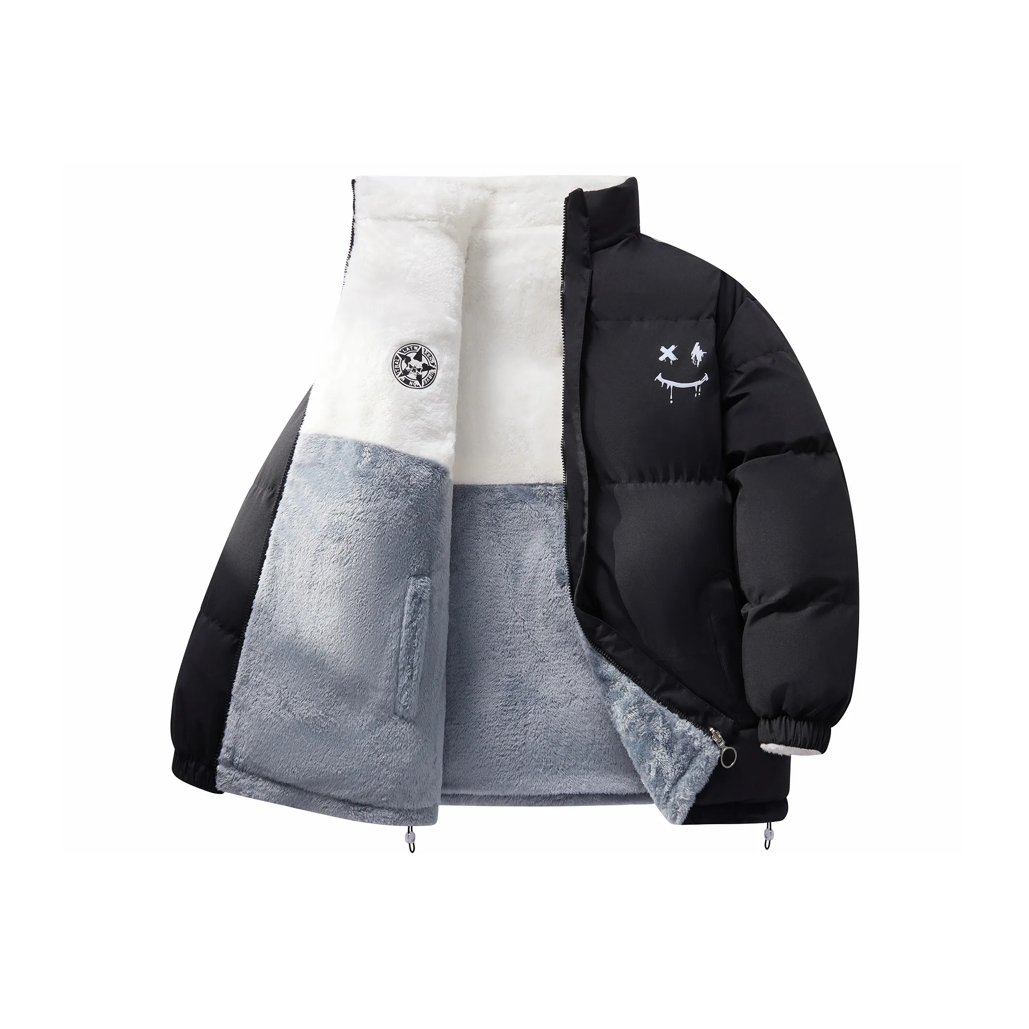 LA'T.WEEKEND Puffer Jacket Coat Unisex