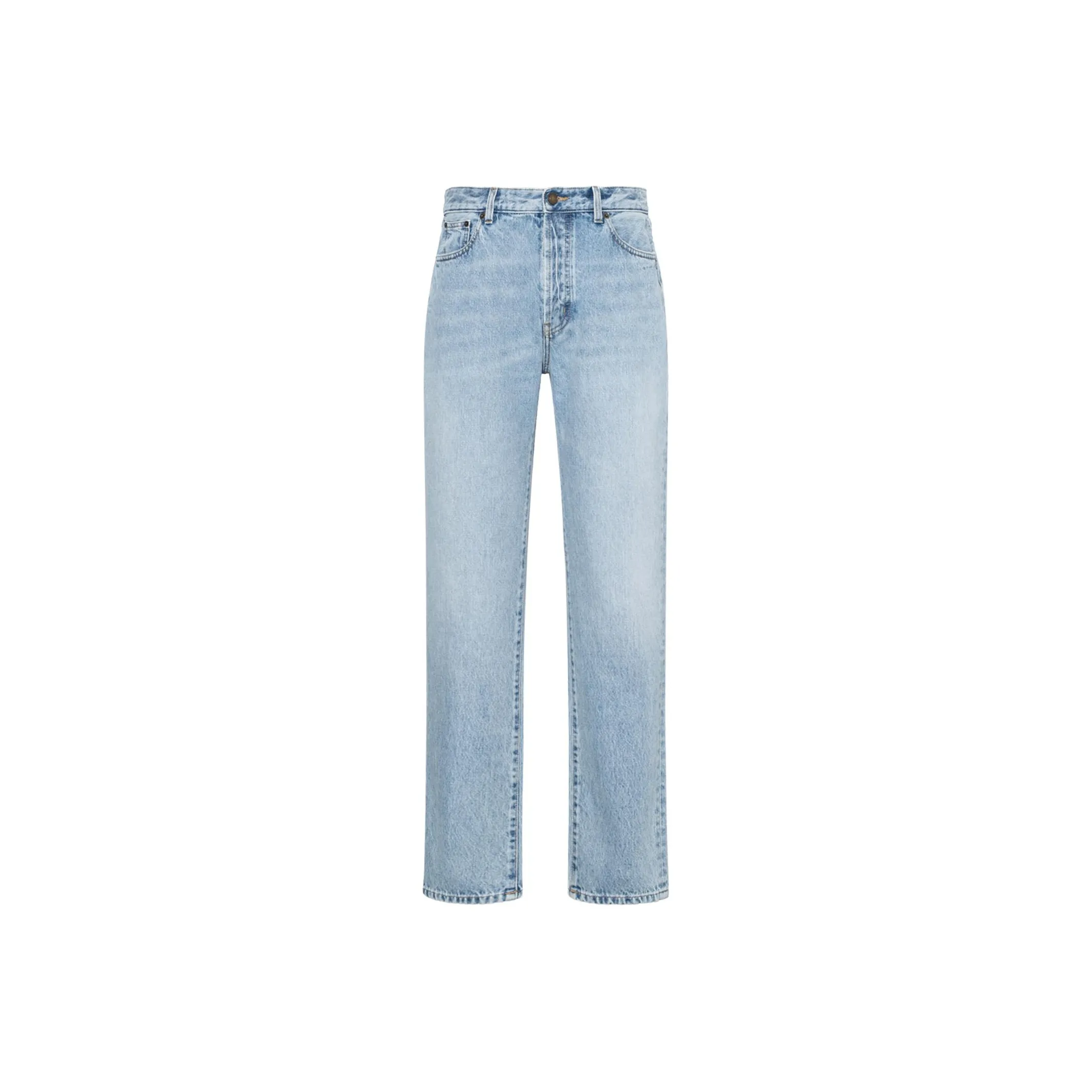 Calça Jeans Delavê Masculino Azul Claro III