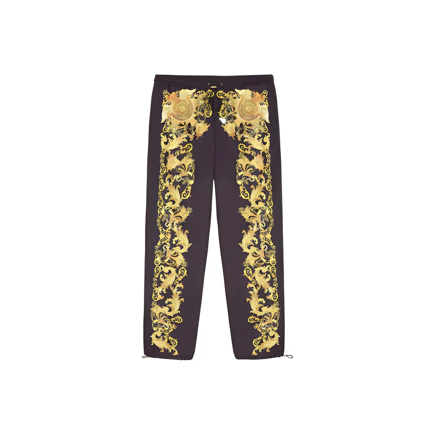 VERSACE JEANS COUTURE Черные мужские вязаные тренировочные штаны