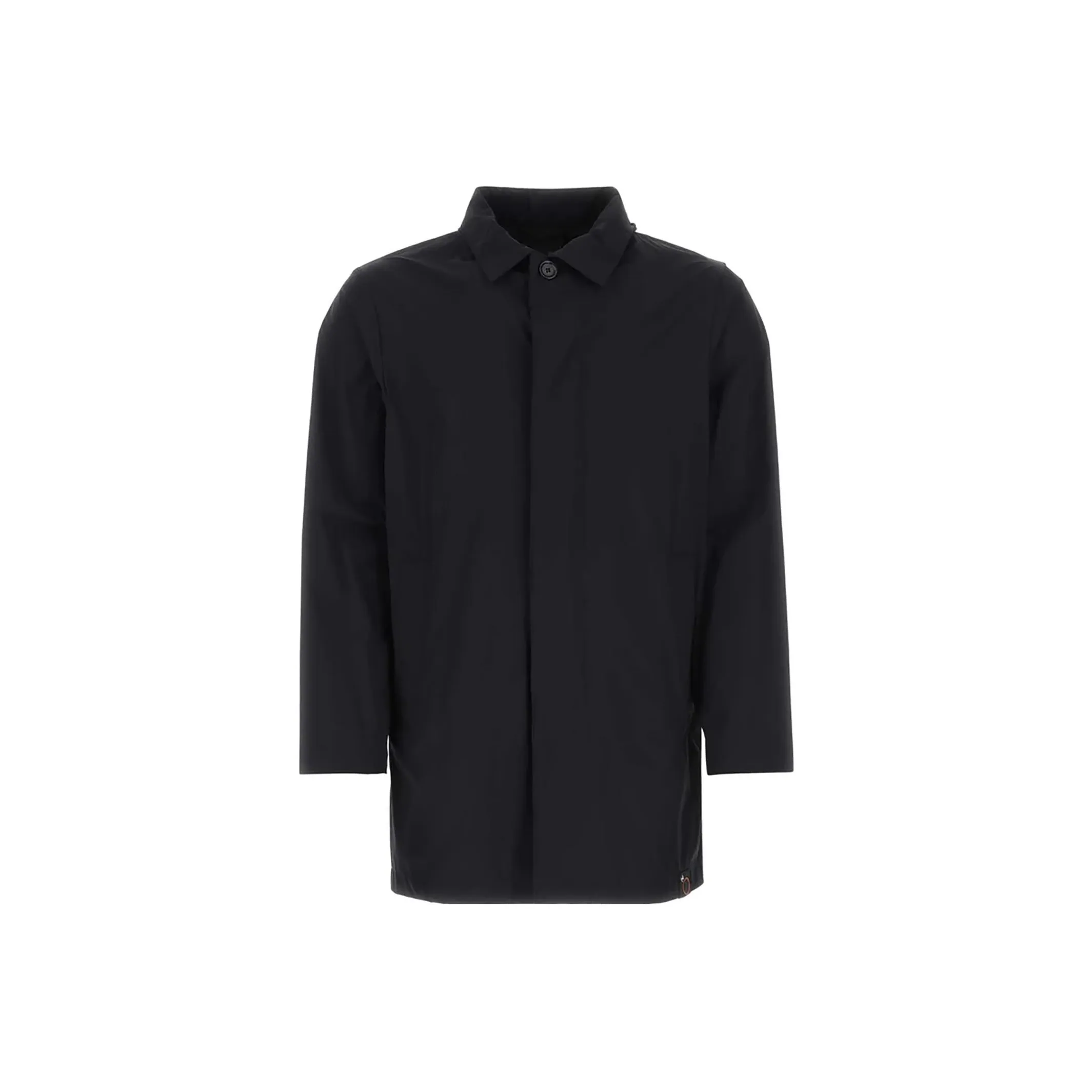 ASPESI Buttoned Hooded Coat