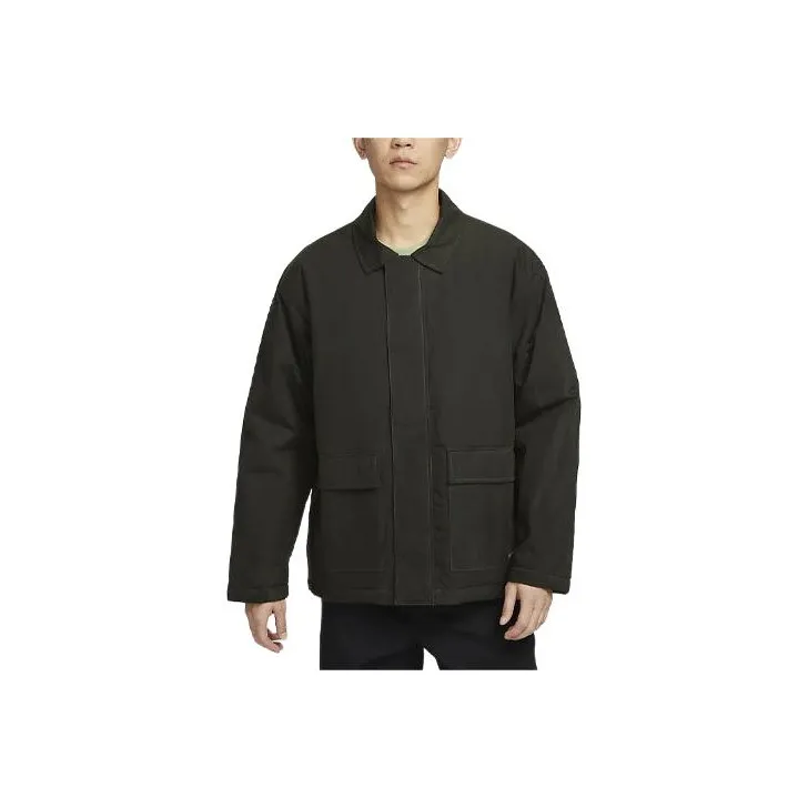 nike Пуховик Мужской Хаки Зеленый