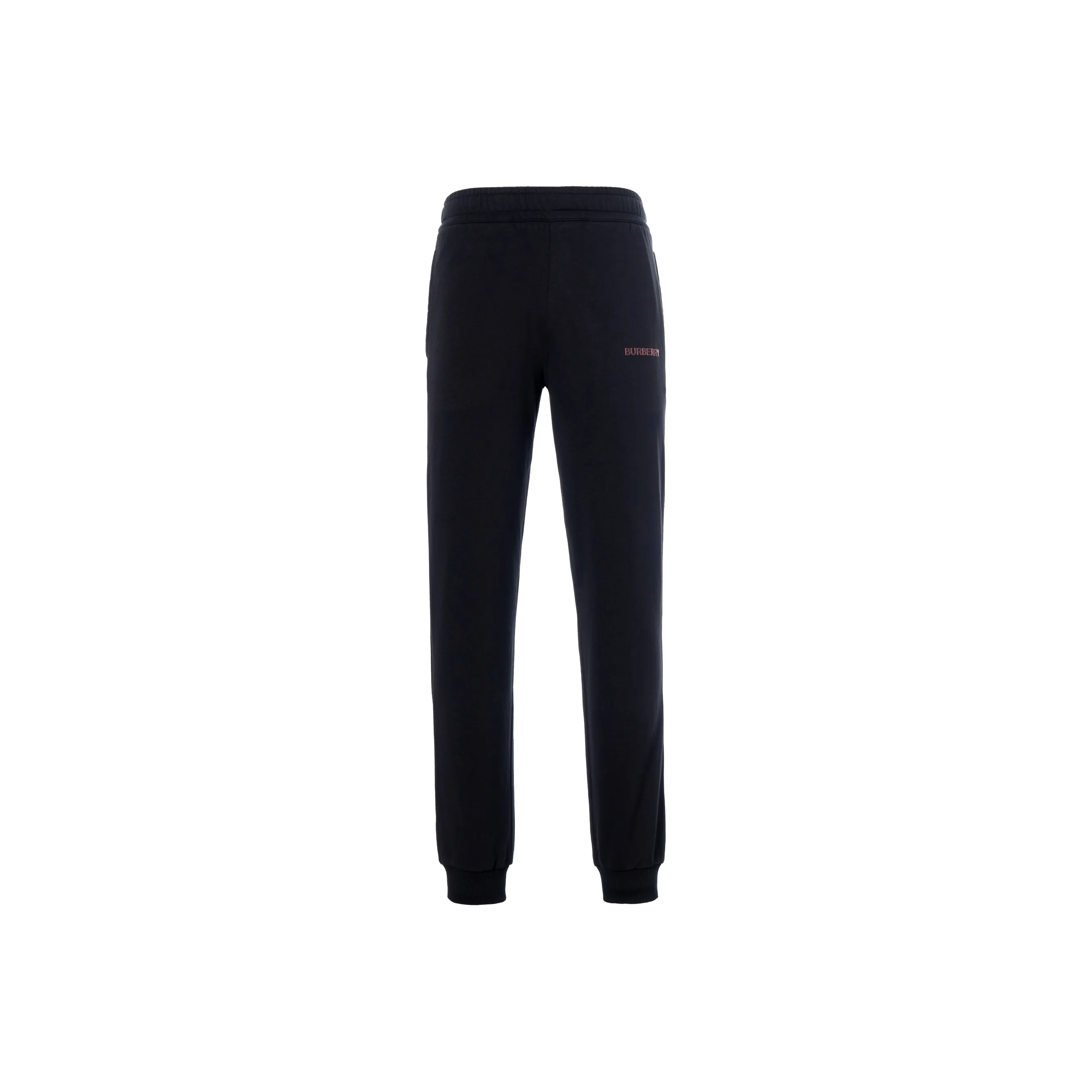 Burberry Logo Print Stretch Cotton Sweatpants