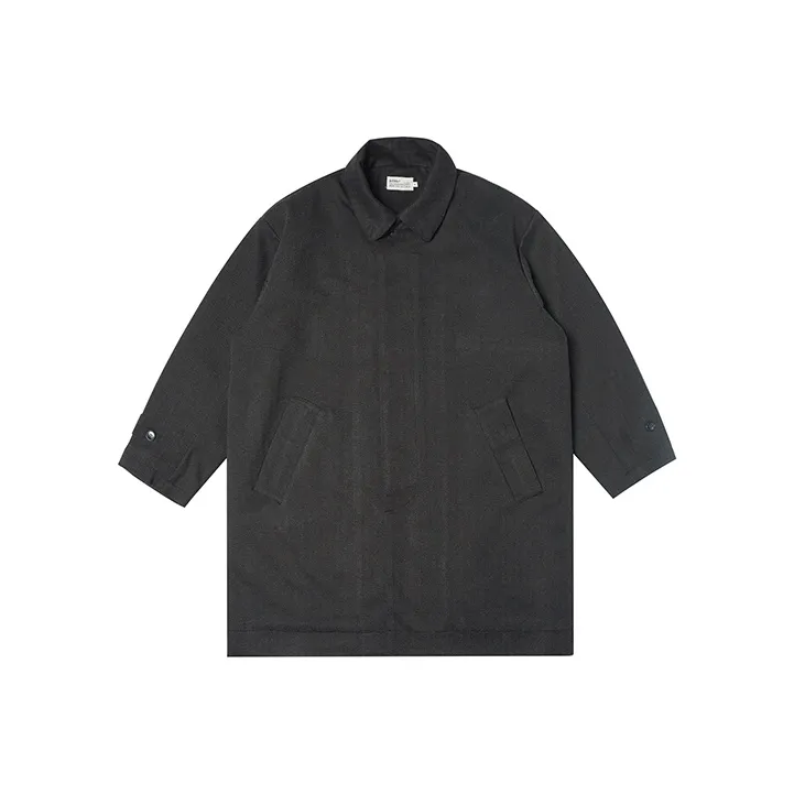 BUTTBILL Твидовый тренч унисекс