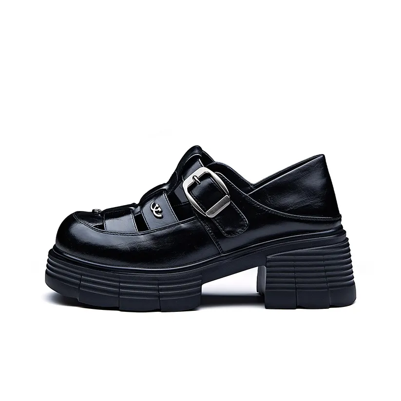 BURGELY Лоферы Черные Женские