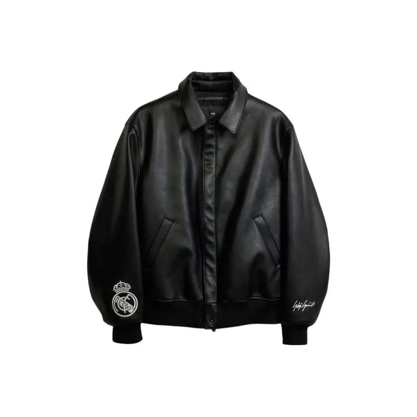Y-3 Real Madrid Feaus-leather Jacket