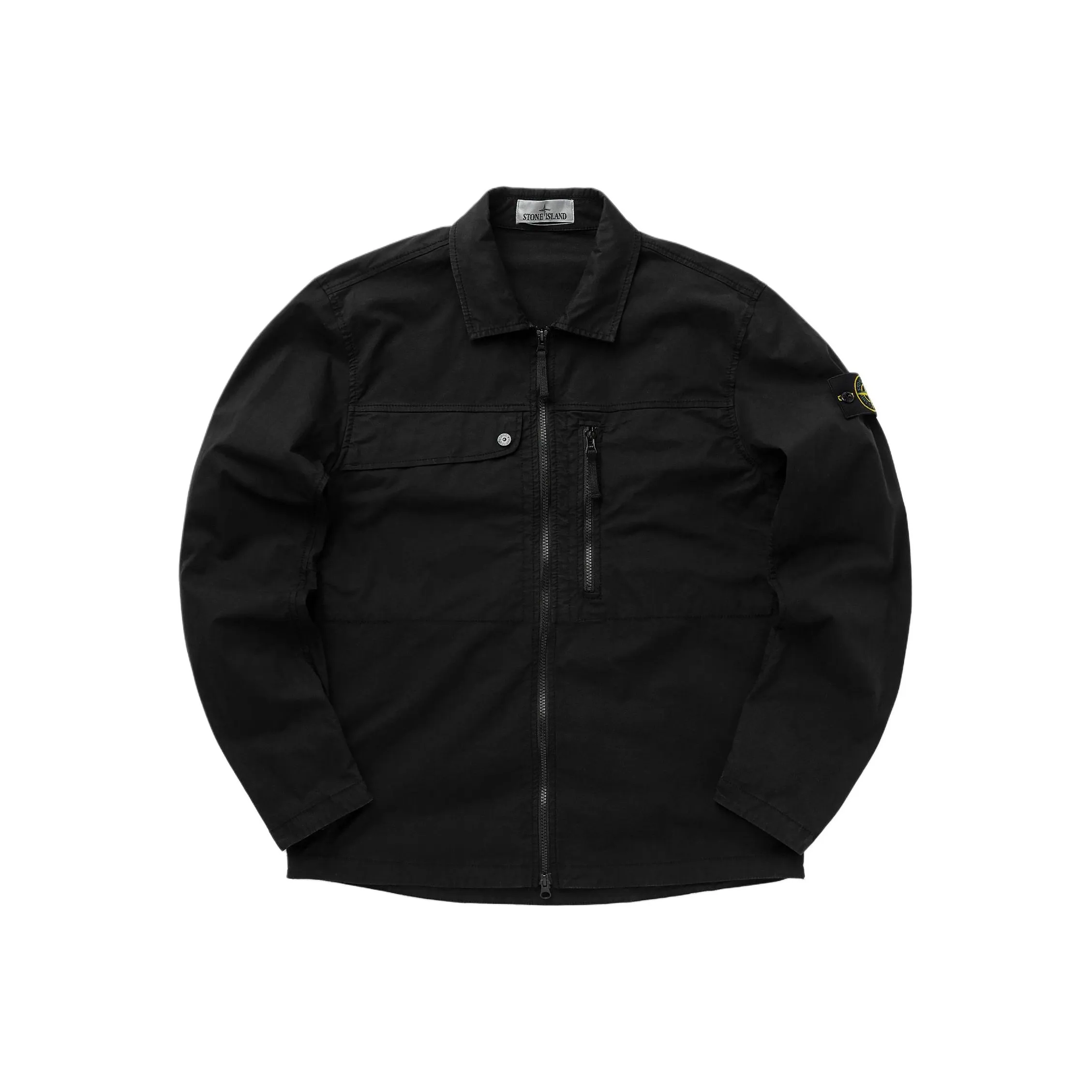 Stone Island SS24 Куртки Пальто Мужской Черный