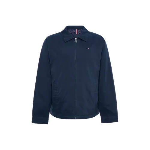 Tommy Hilfiger Темно-синие Мужские Куртки