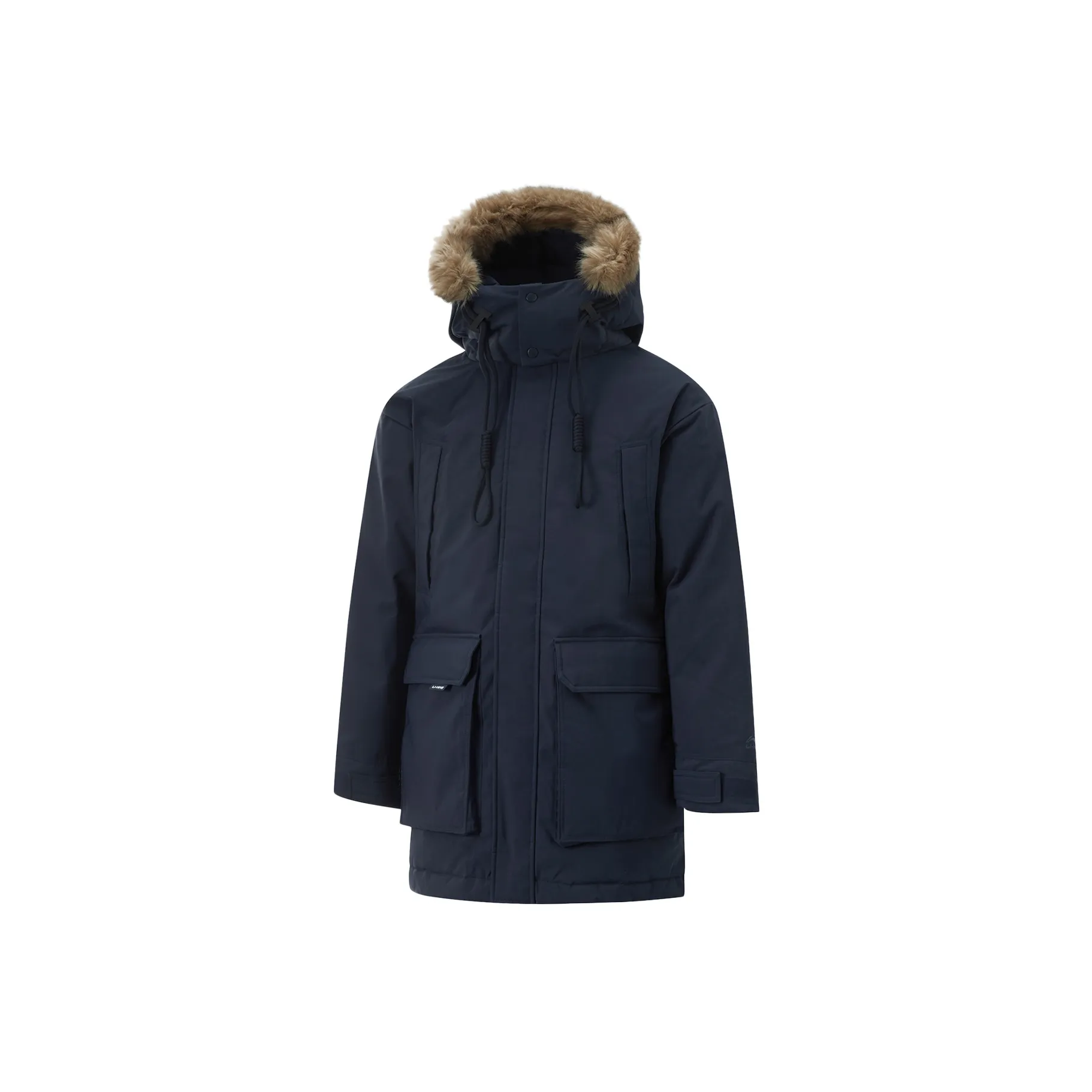 LINING Sports Trend Series Пуховик Мужской Темно-Морской Синий