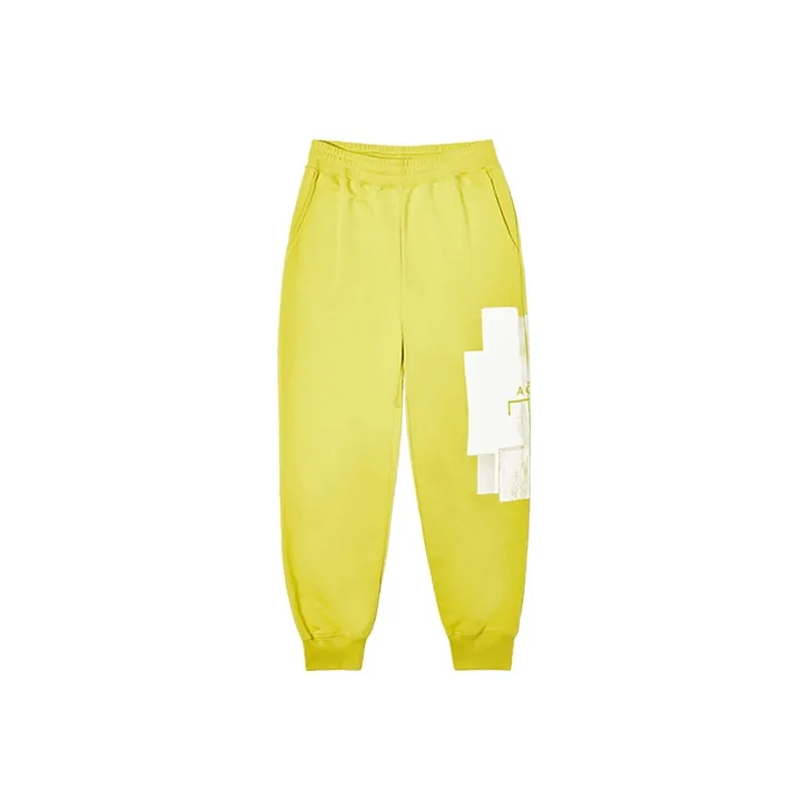 A COLD WALL* Зеленые унисекс вязаные тренировочные брюки