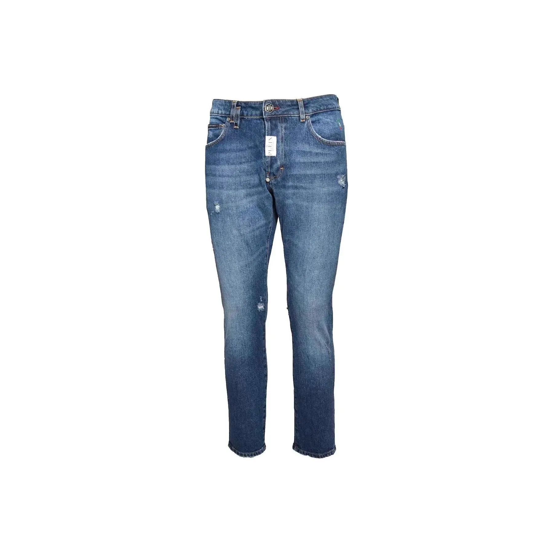 PHILIPP PLEIN Distressed Skinny Fit Jeans