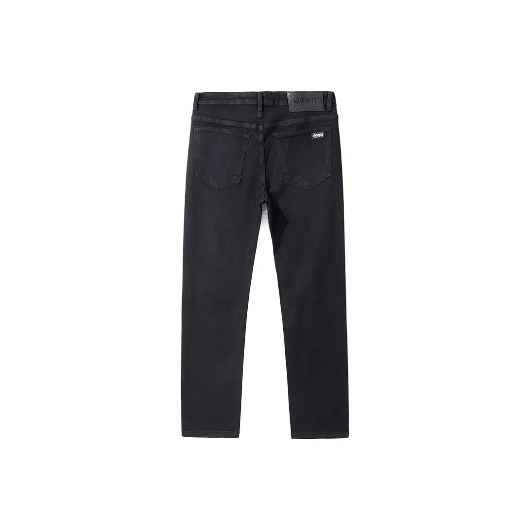 Jeep Leisure Collection SS24 Джинсы Мужские Черные