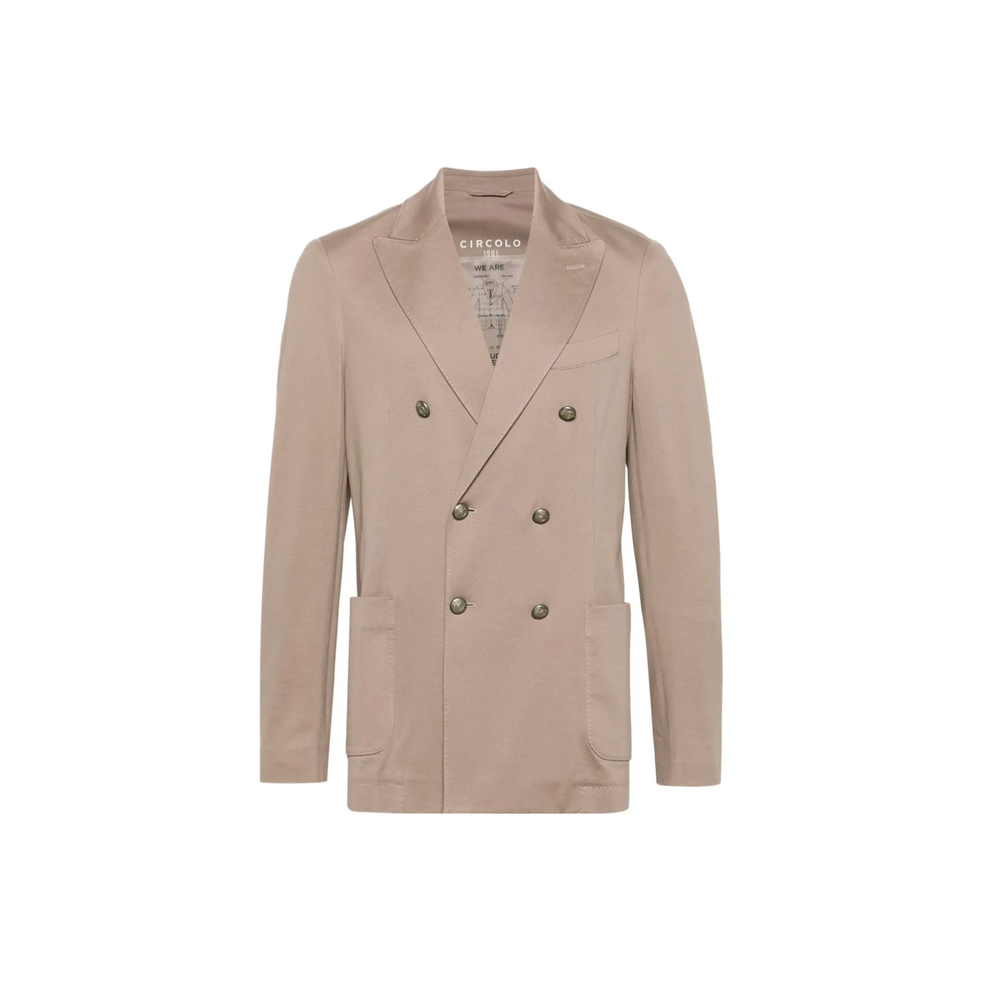 Circolo 1901 Double breasted Piqué Blazer