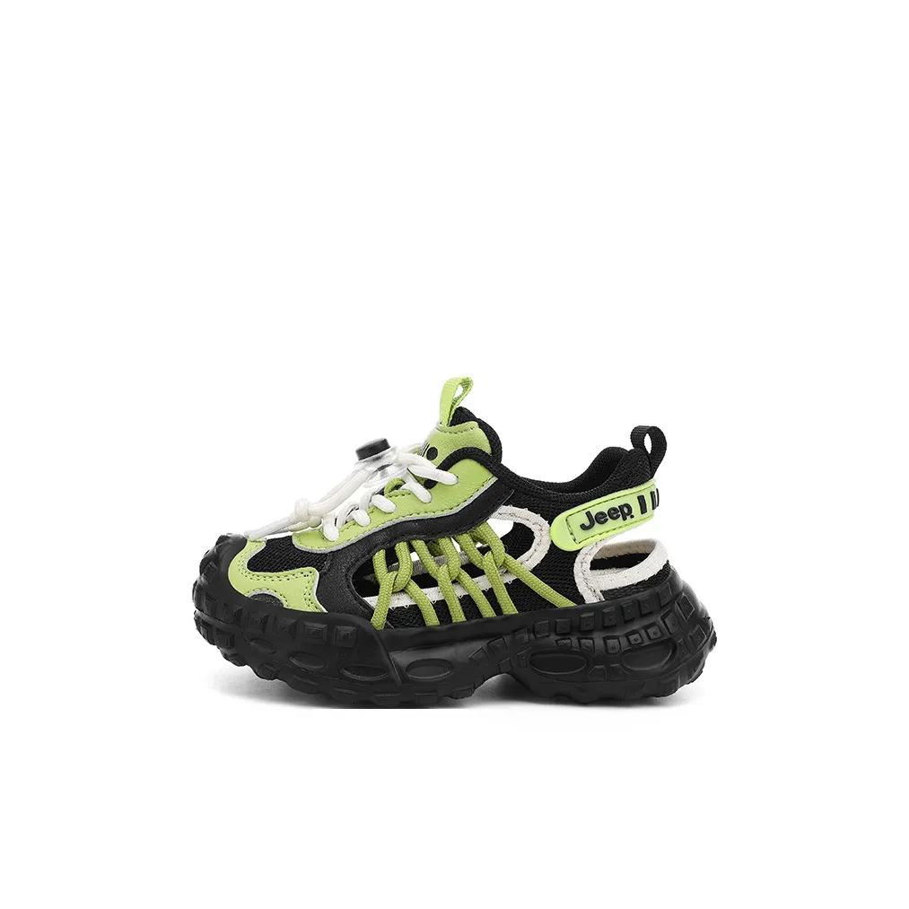 JEEP Быстросохнущий Низкий Топ Детские Сандалии для Малышей
