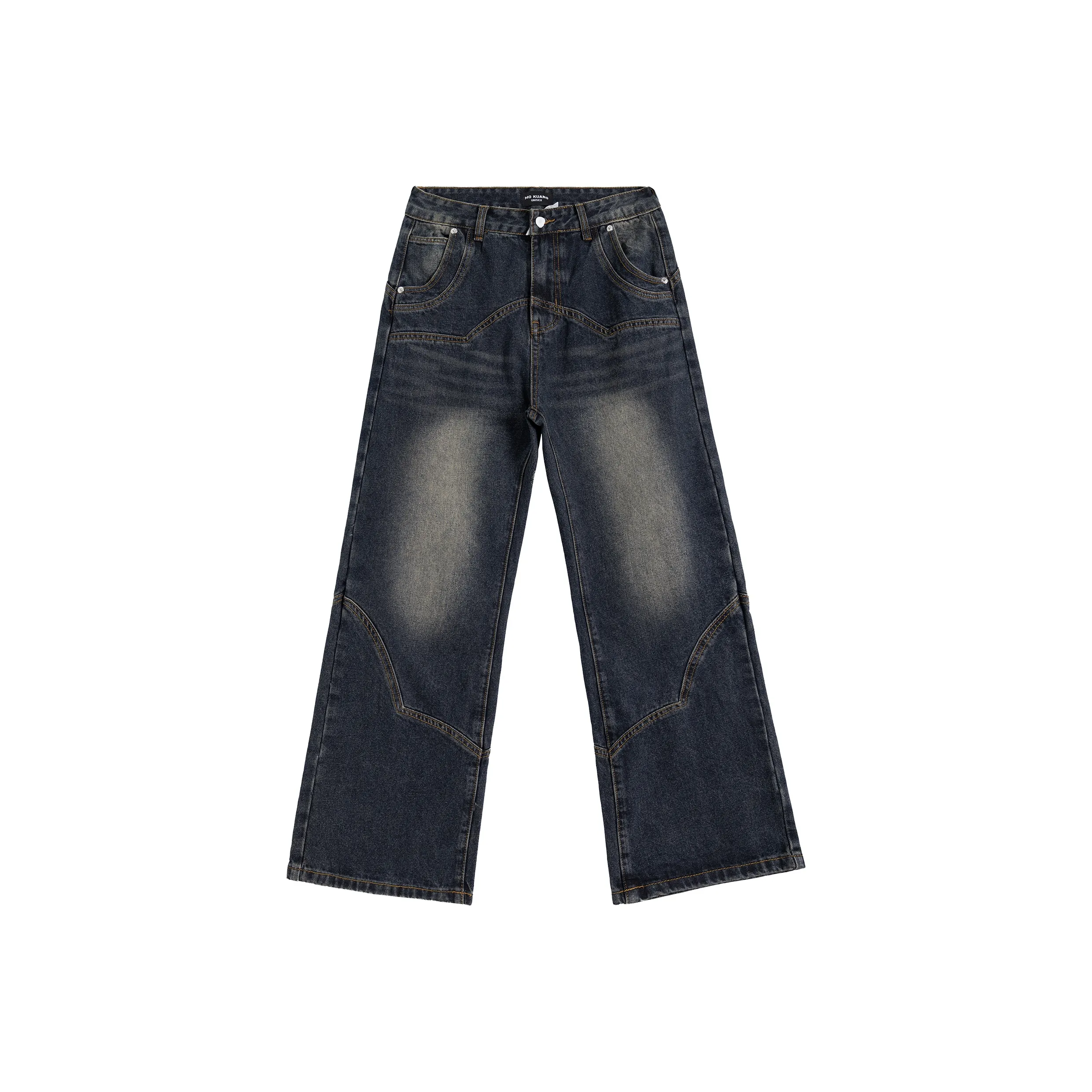 DAYNY Bootcut Jeans Unisex Blue