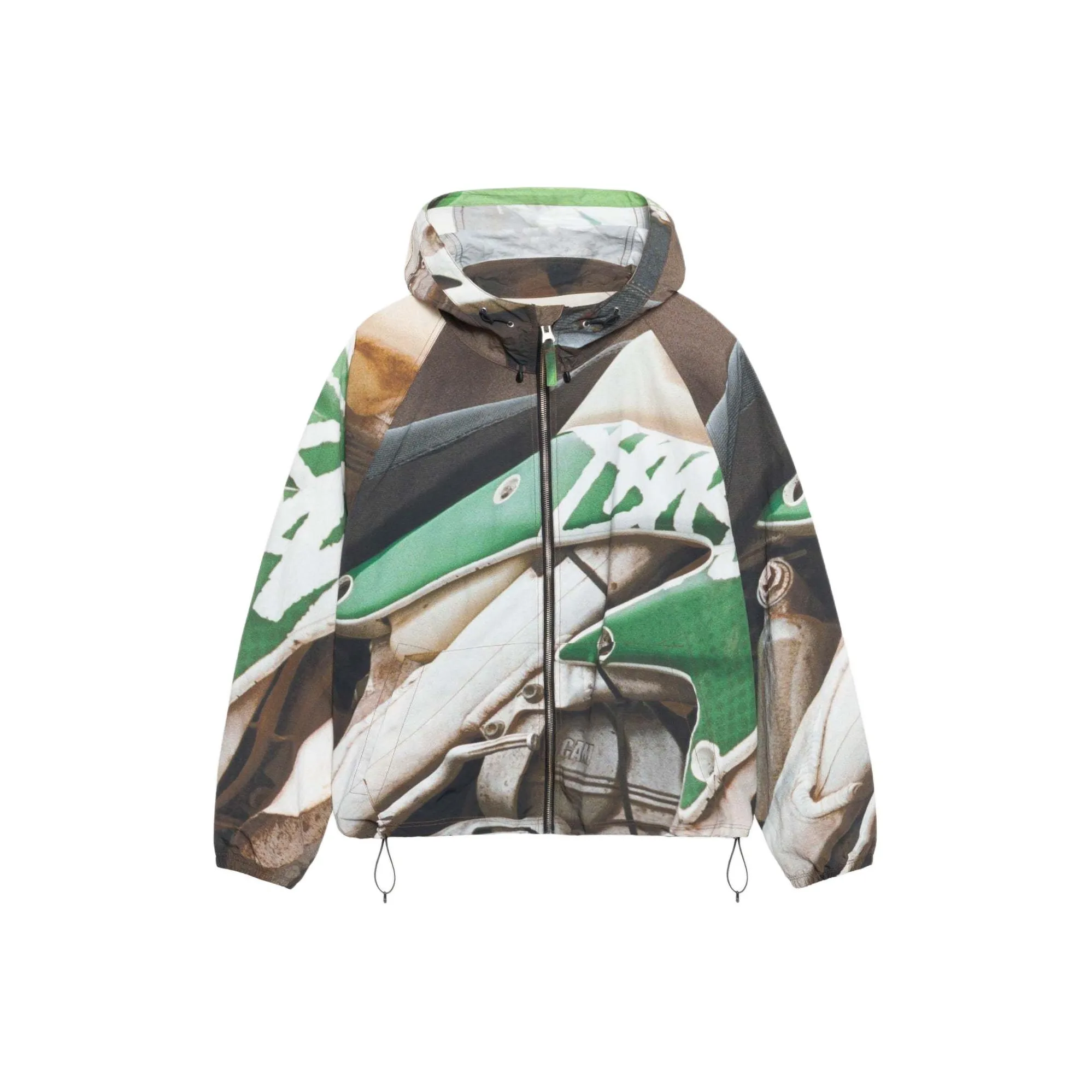 Stussy Beach Shell Wave Dye Hooded Sweatshirt