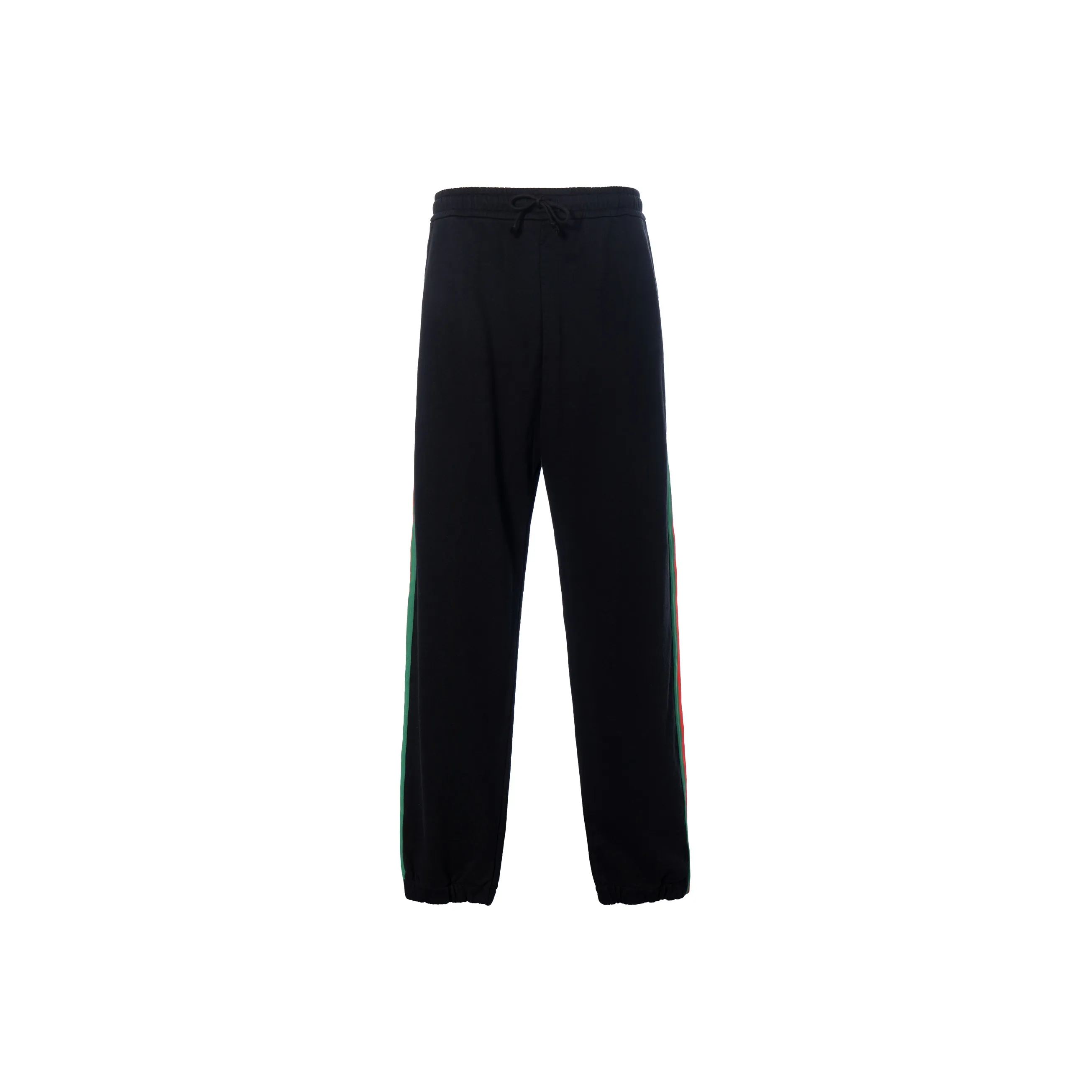 gucci ruffled X The North Face Web Print Cotton Jogging Pants