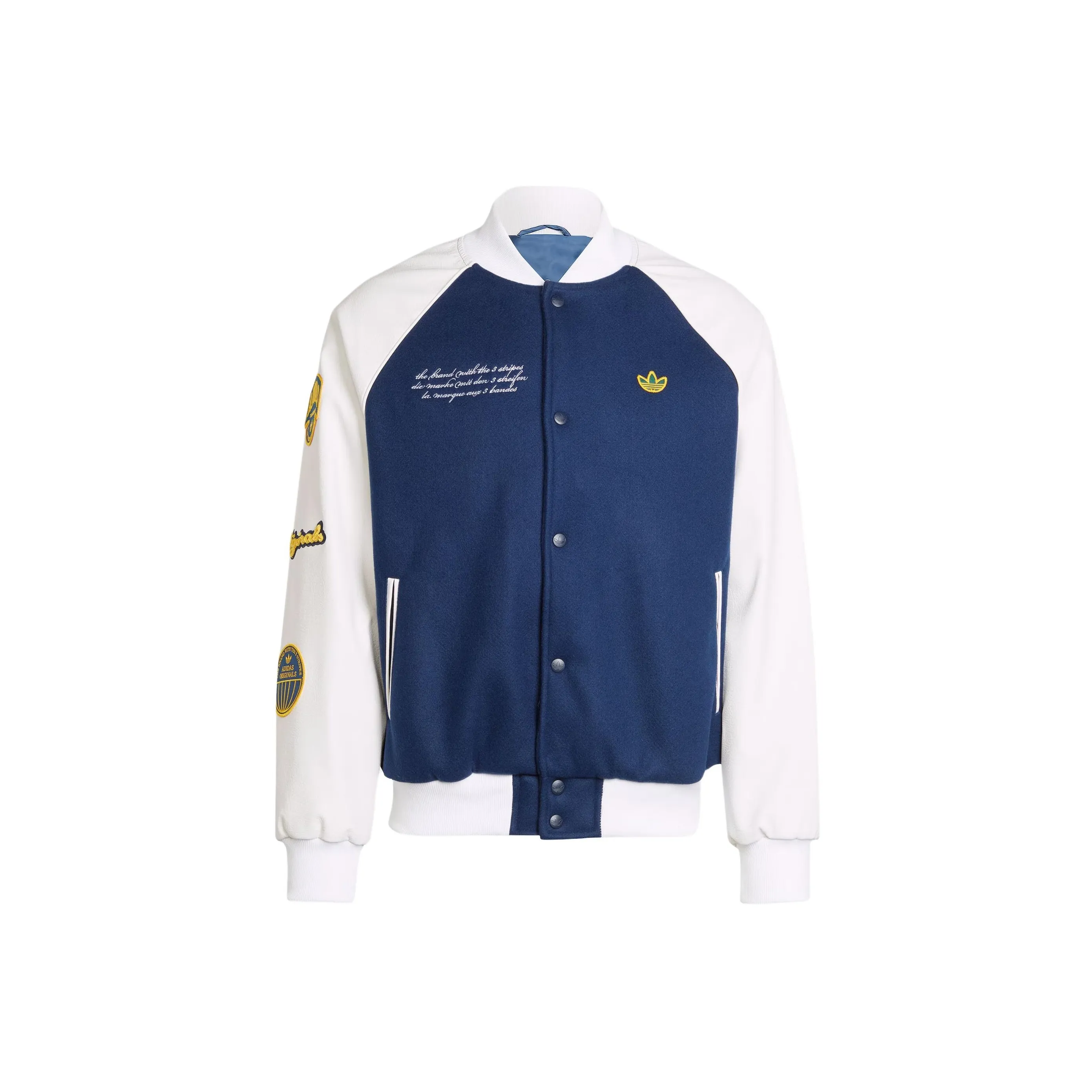 Adidas Originals VRCT Куртка Куртки Пальто Мужской Темный Индиго