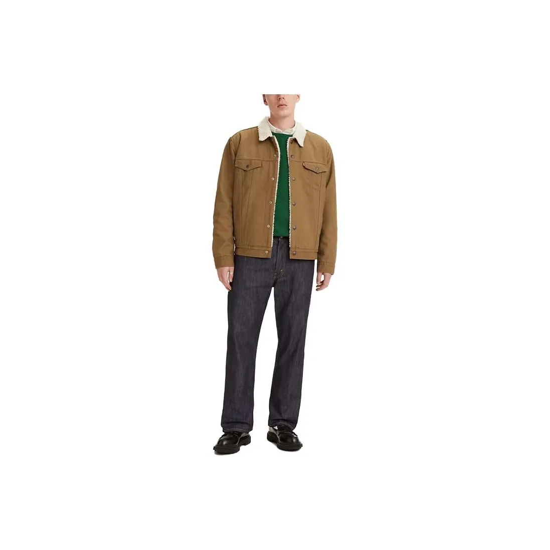 Levis Темно-серый Мужские Джинсы