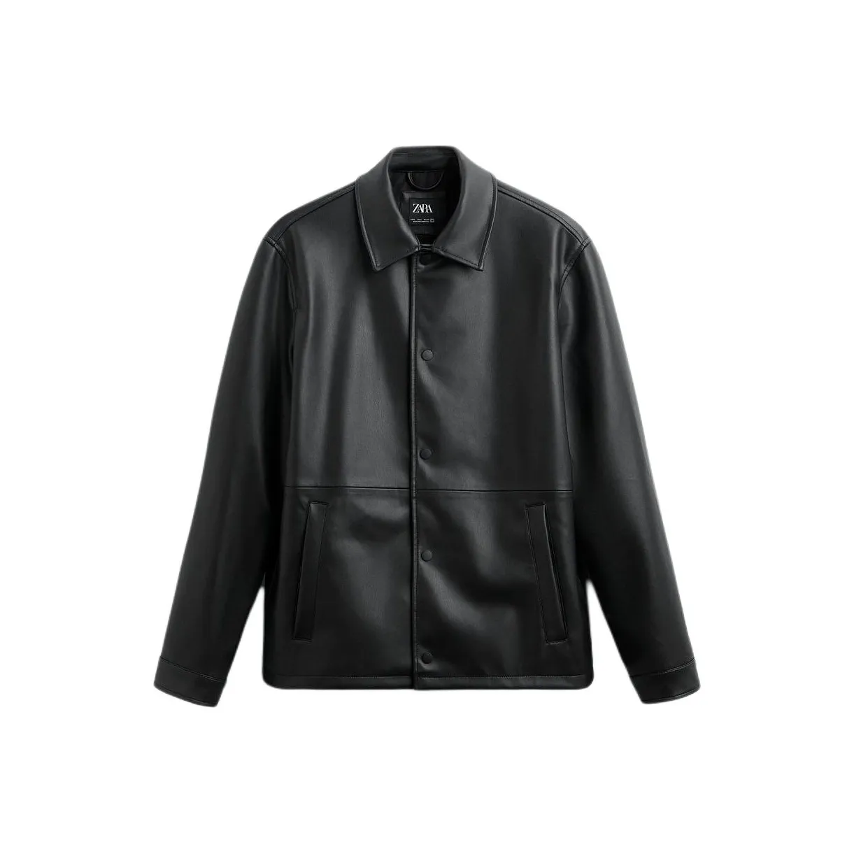 ZARA Jackets Men Black