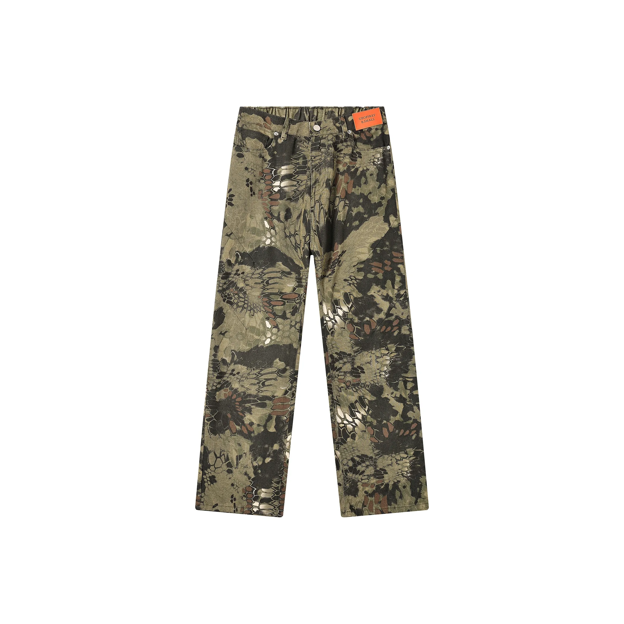 GEOFFREY B. SMALL Джинсы Унисекс Зеленый