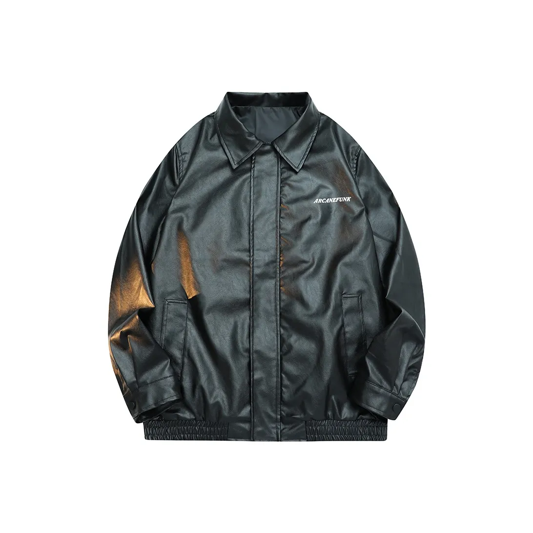 ArcaneFunk Кожа Куртка Унисекс