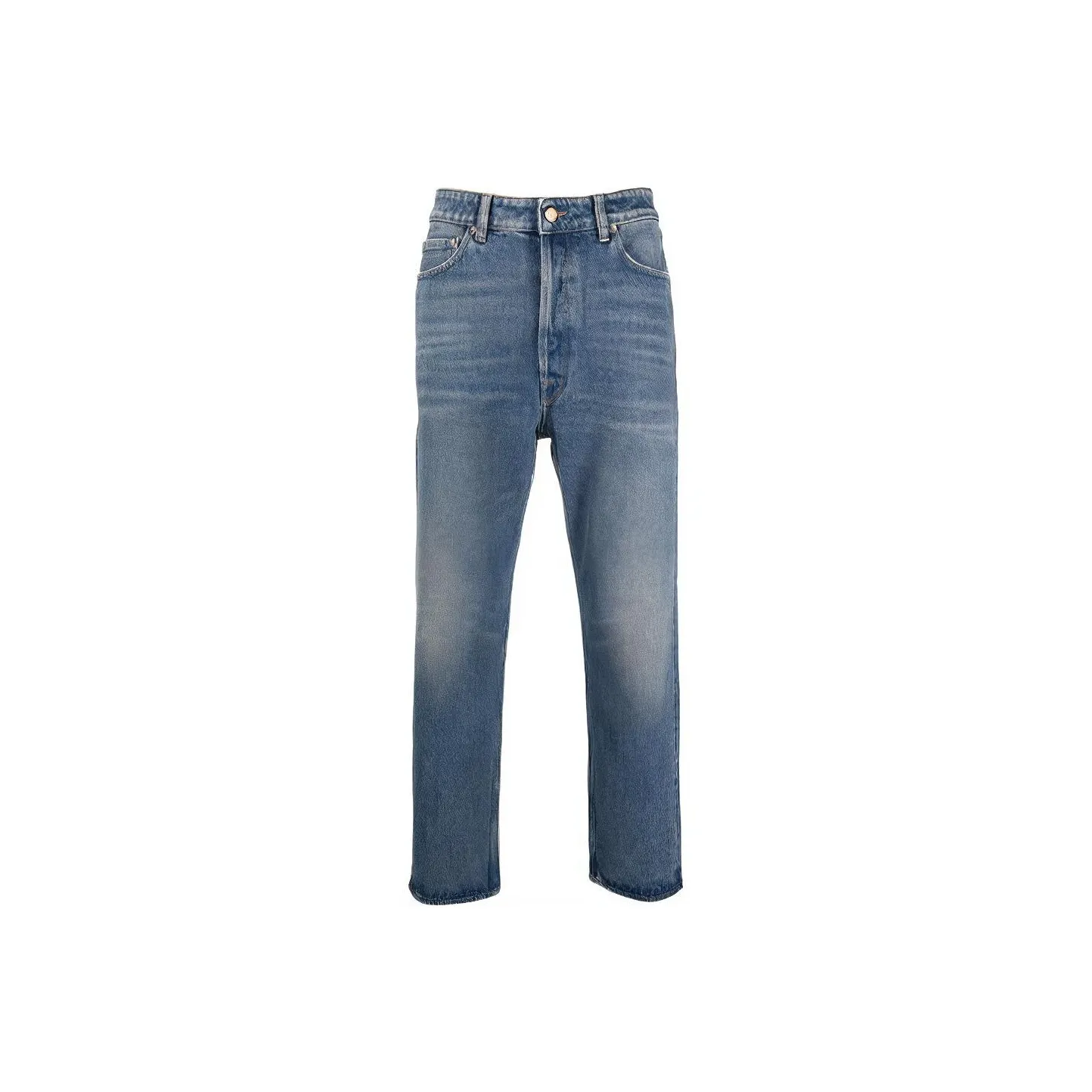 Golden Goose Washed Effect Straight Leg Jeans