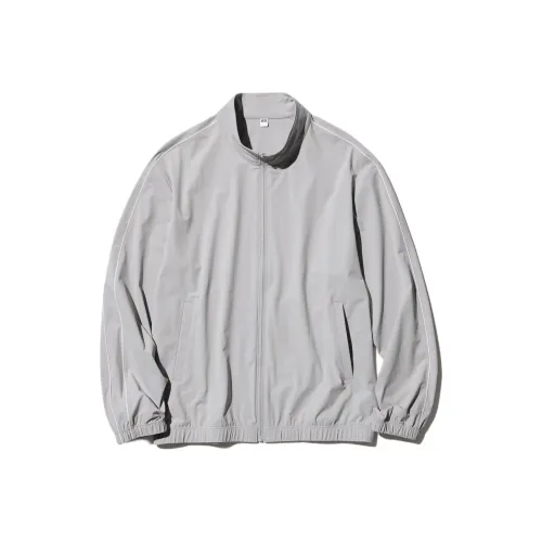 UNIQLO Дымчато-серый Унисекс Куртки