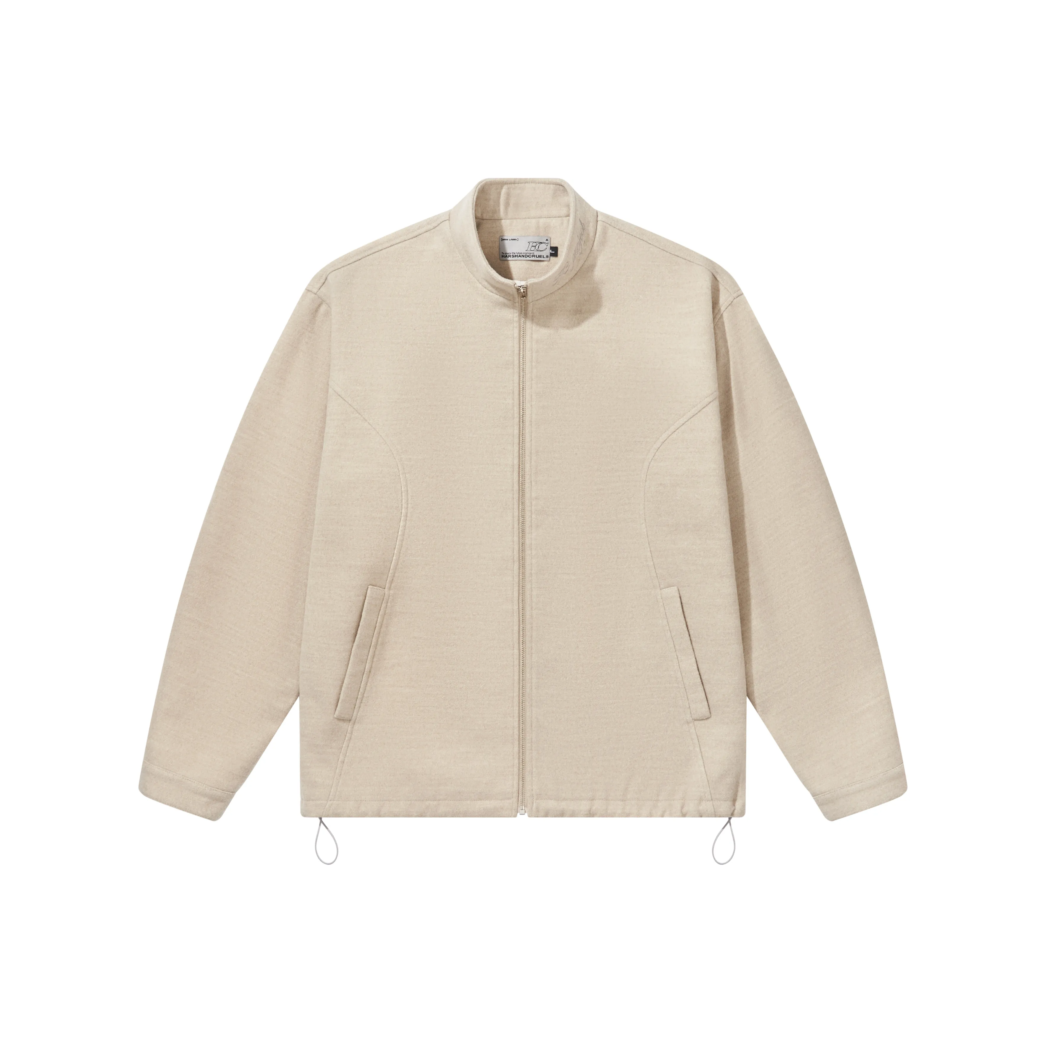 HARSH AND CRUEL Jackets Coats Unisex Khaki