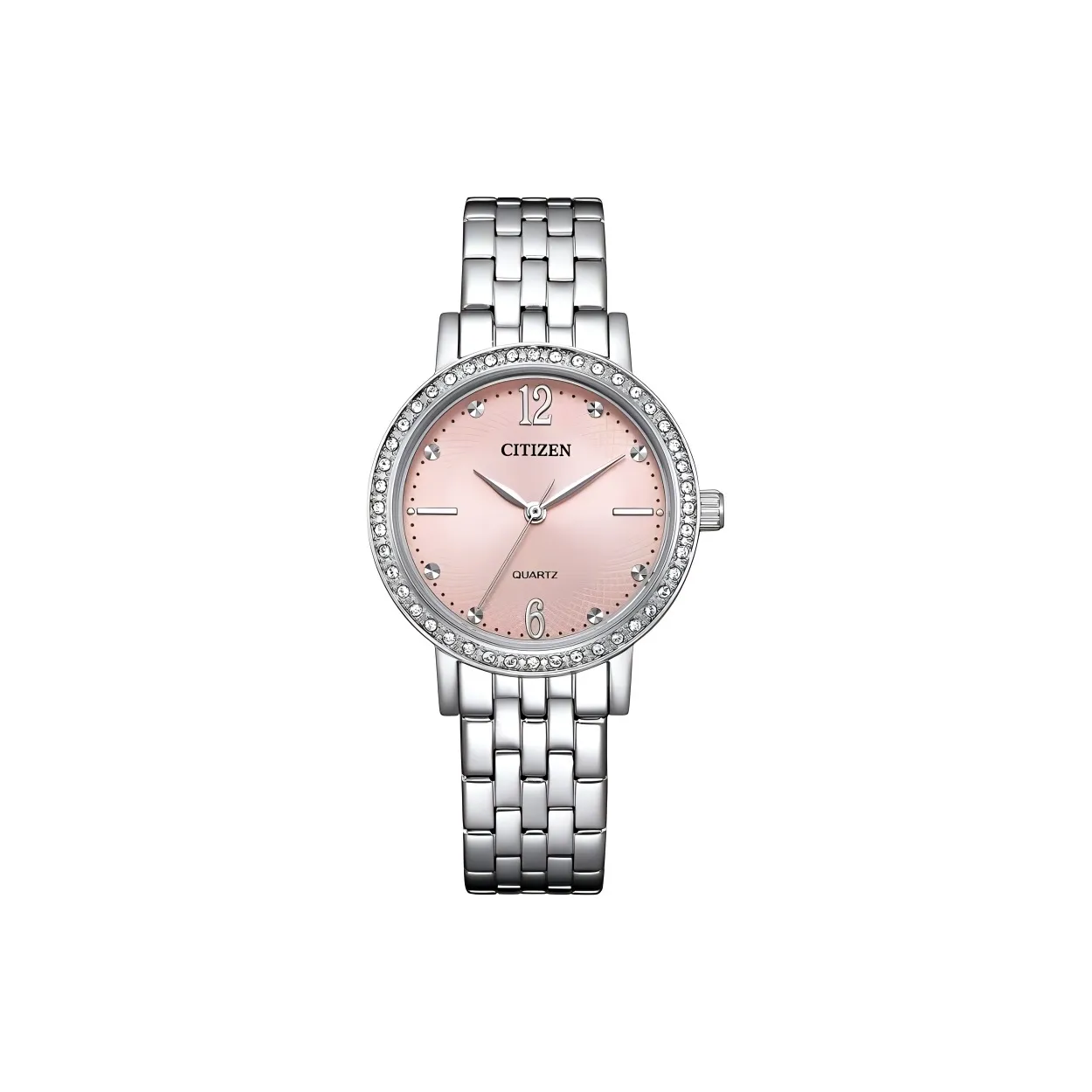 CITIZEN Core Collection Кварцевый механизм нержавеющая сталь ремешок 31 мм женские часы розовый циферблат