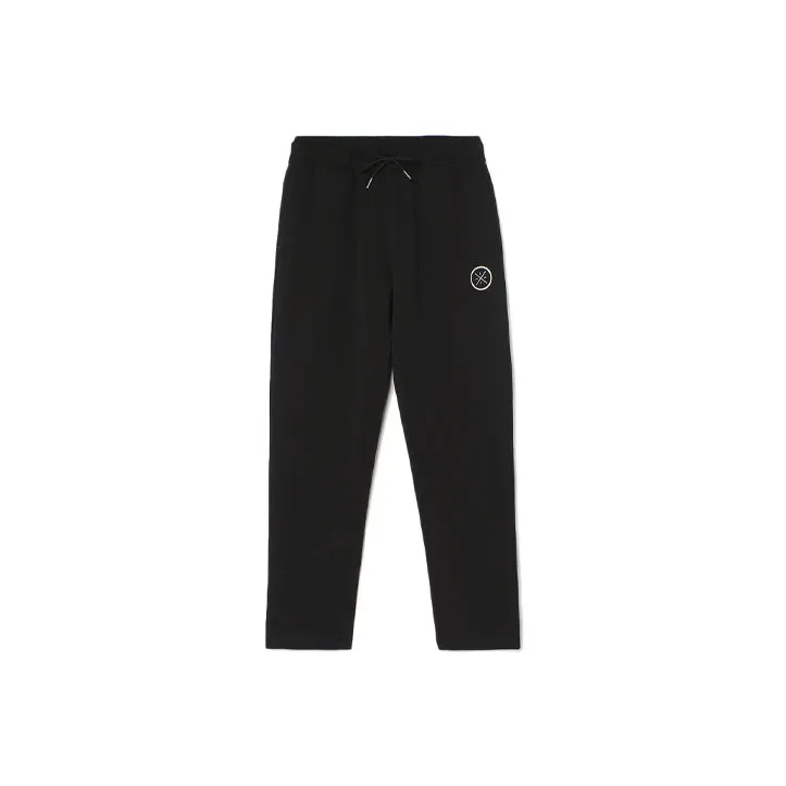 LINING Wade Collection Вязаные Тренировочные Штаны Мужские Черные