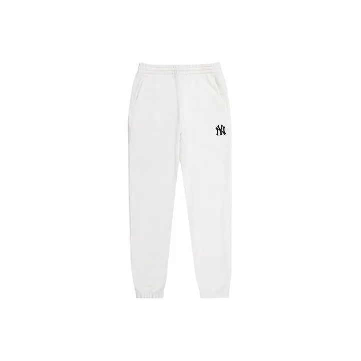 MLB Нью-Йорк Янкис Белые Унисекс Вязаные Тренировочные Брюки