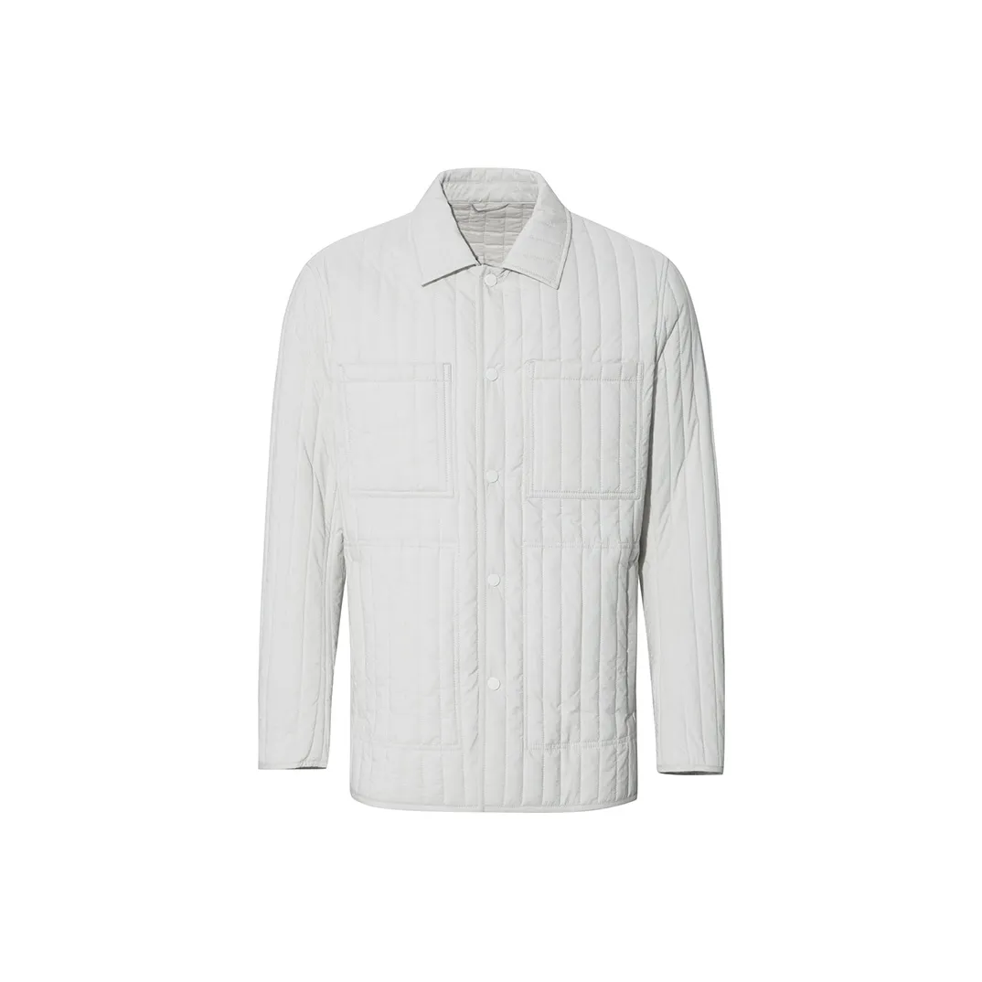 LIU·JO UOMO Хлопковый пуховик Мужской Экрю