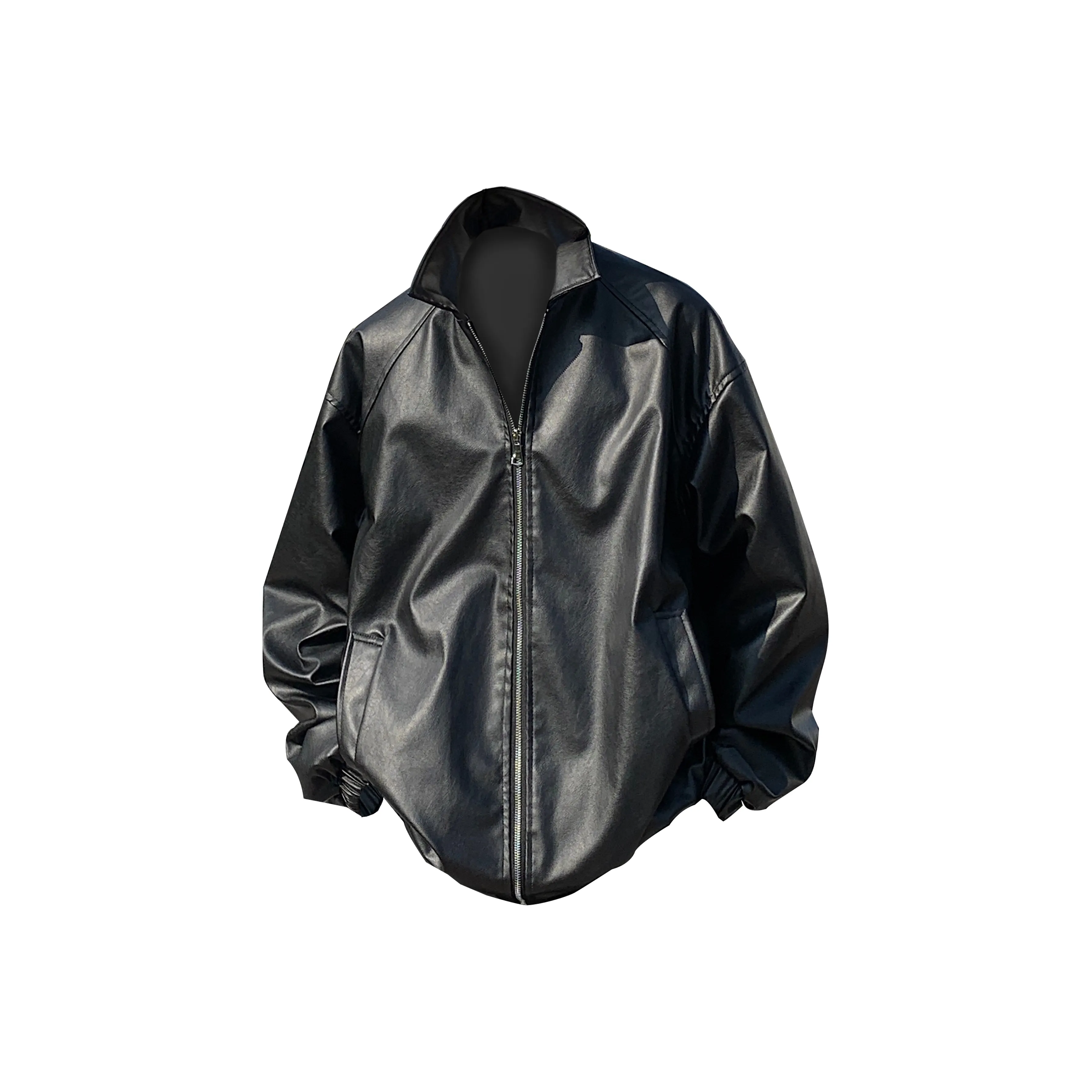 LA'T.WEEKEND Кожа Куртка Унисекс