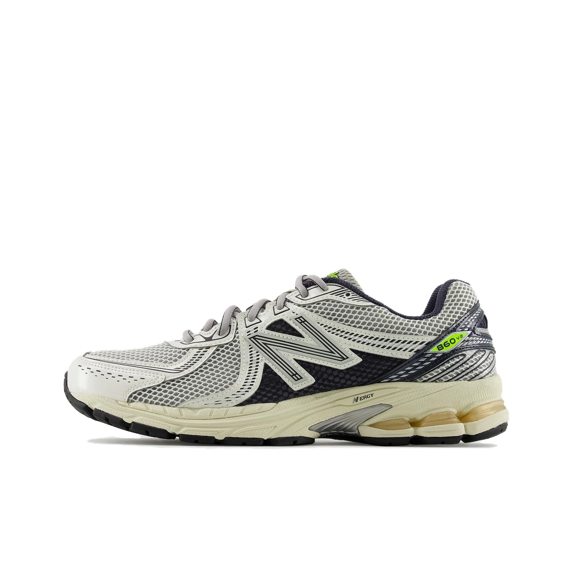 New Balance 860v2 'White Black Neon'