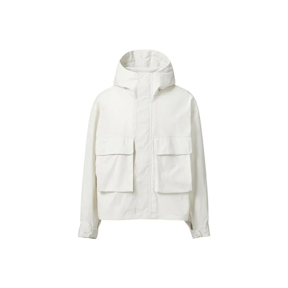 UNIQLO Куртки и Пальто Мужской Белый