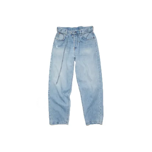 ACNE STUDIOS Acne Studios SS23 Denim Collection Светло-синий Унисекс Джинсы