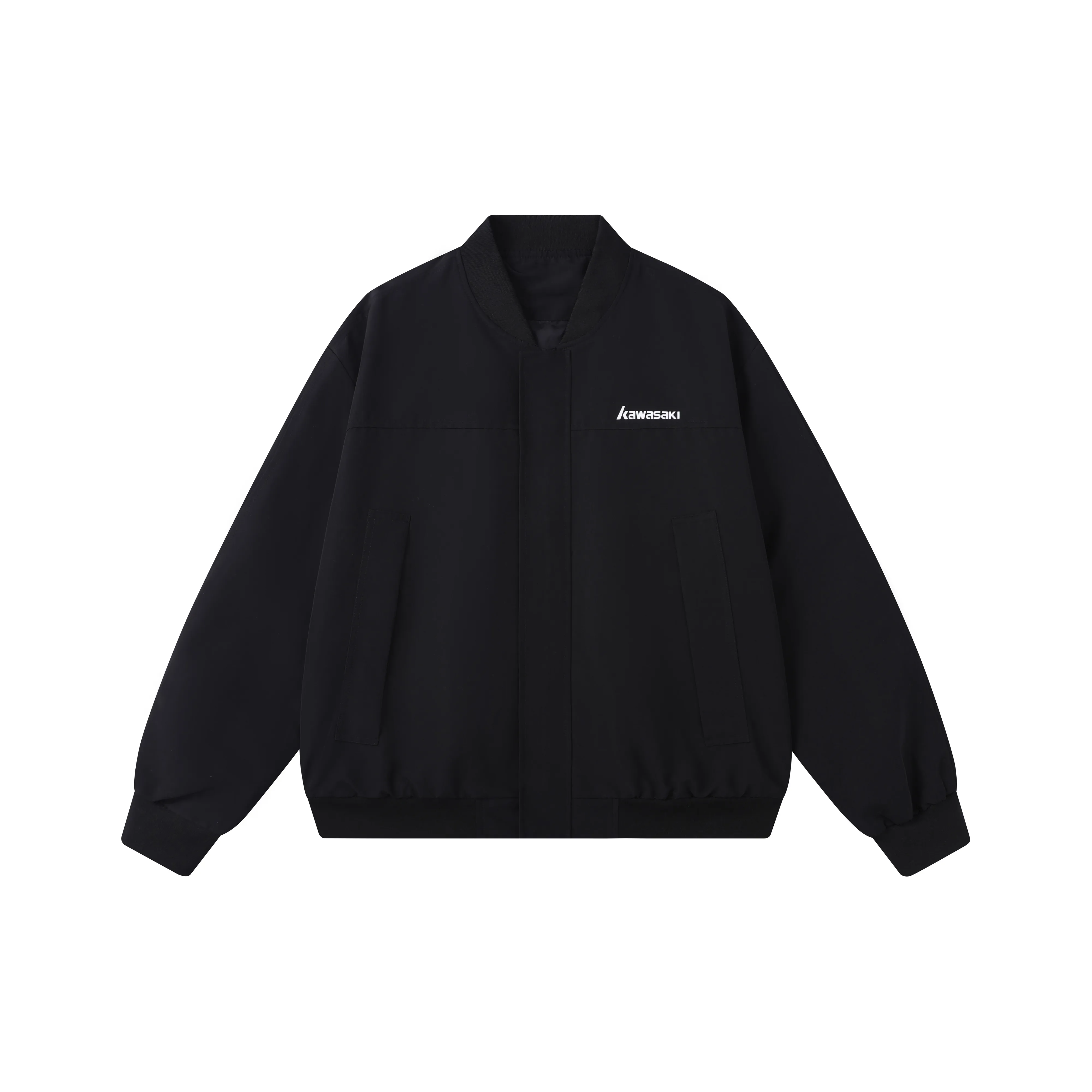 Куртки и пальто Kawasaki унисекс черного цвета