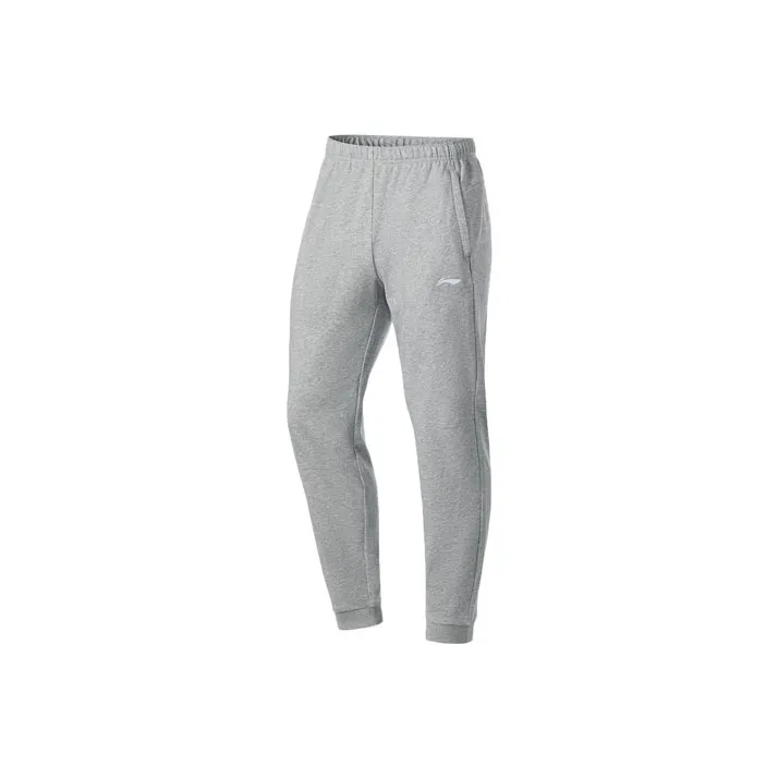 LiNing Knitted Sports Pants Men's Gray