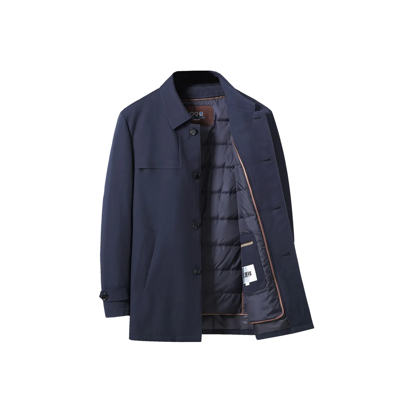 H YXIANG Мужской тренч