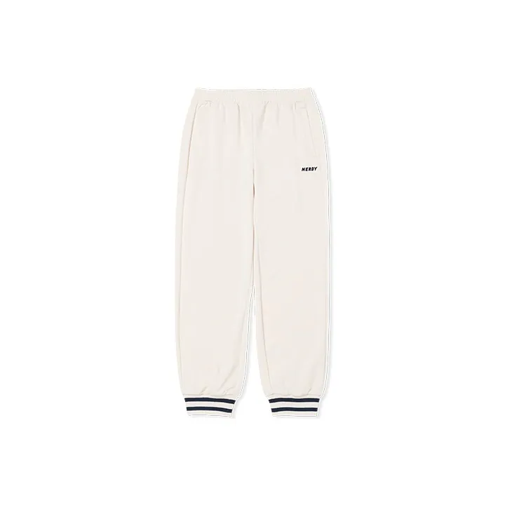 NERDY Sports Pants Unisex Cream