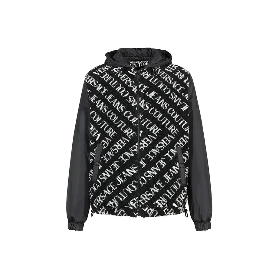 VERSACE JEANS COUTURE FW24 Хлопковый пуховик Мужской Черный