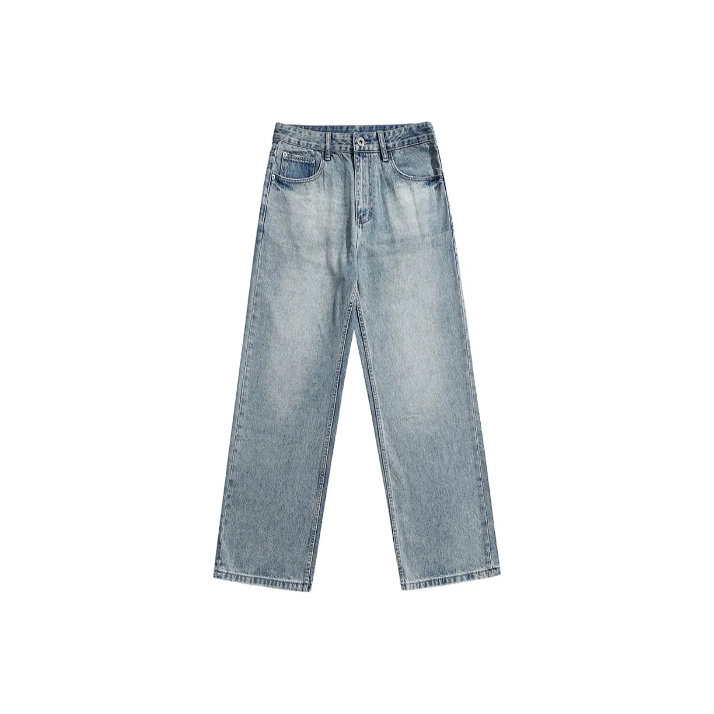 SIBANU Светло-синие мужские джинсы