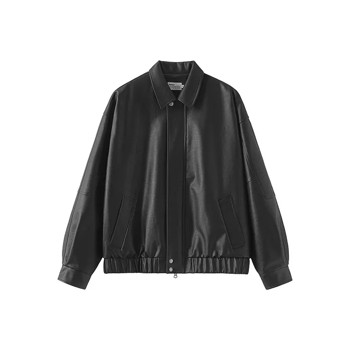 BUTTBILL Унисекс Кожаные Куртки