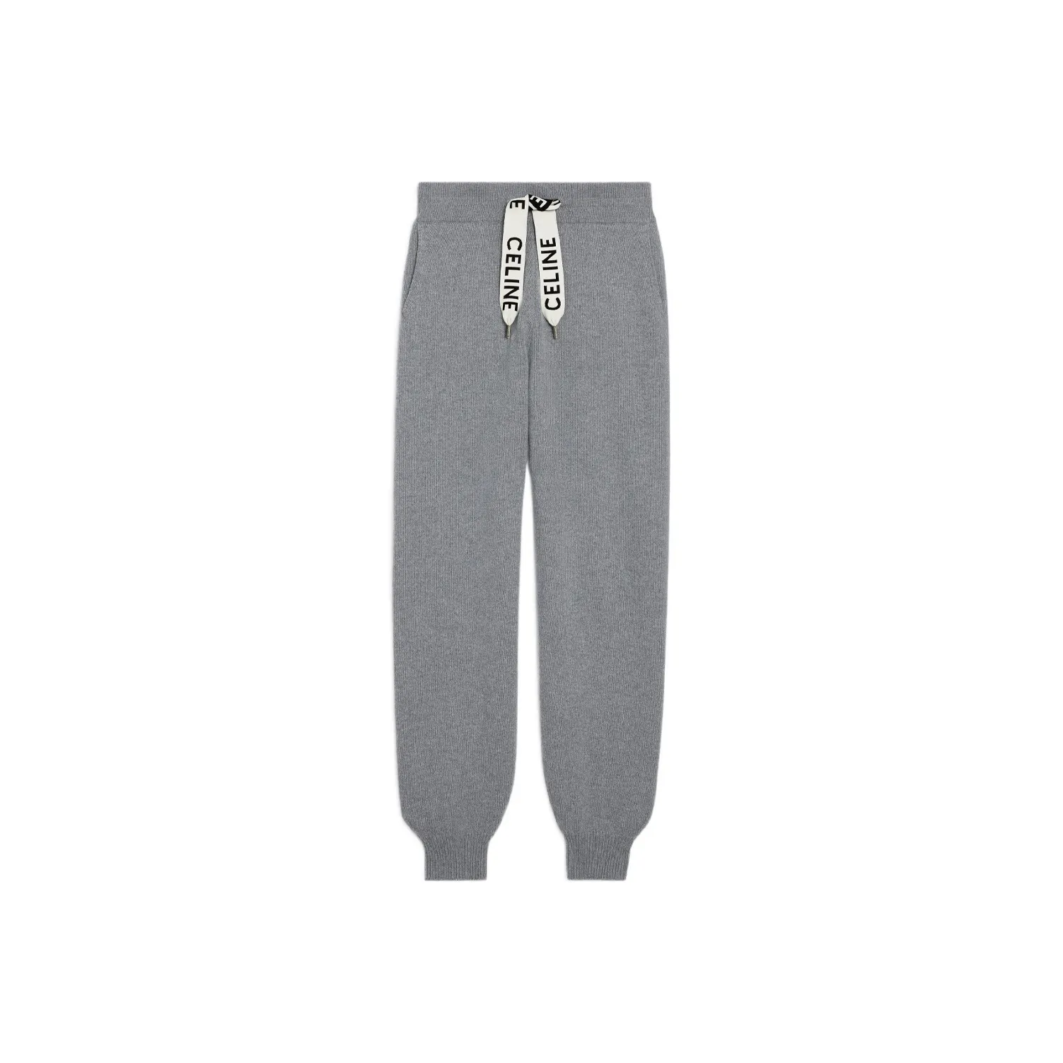 CELINE FW22 Knitted Sweatpants Men's Gray