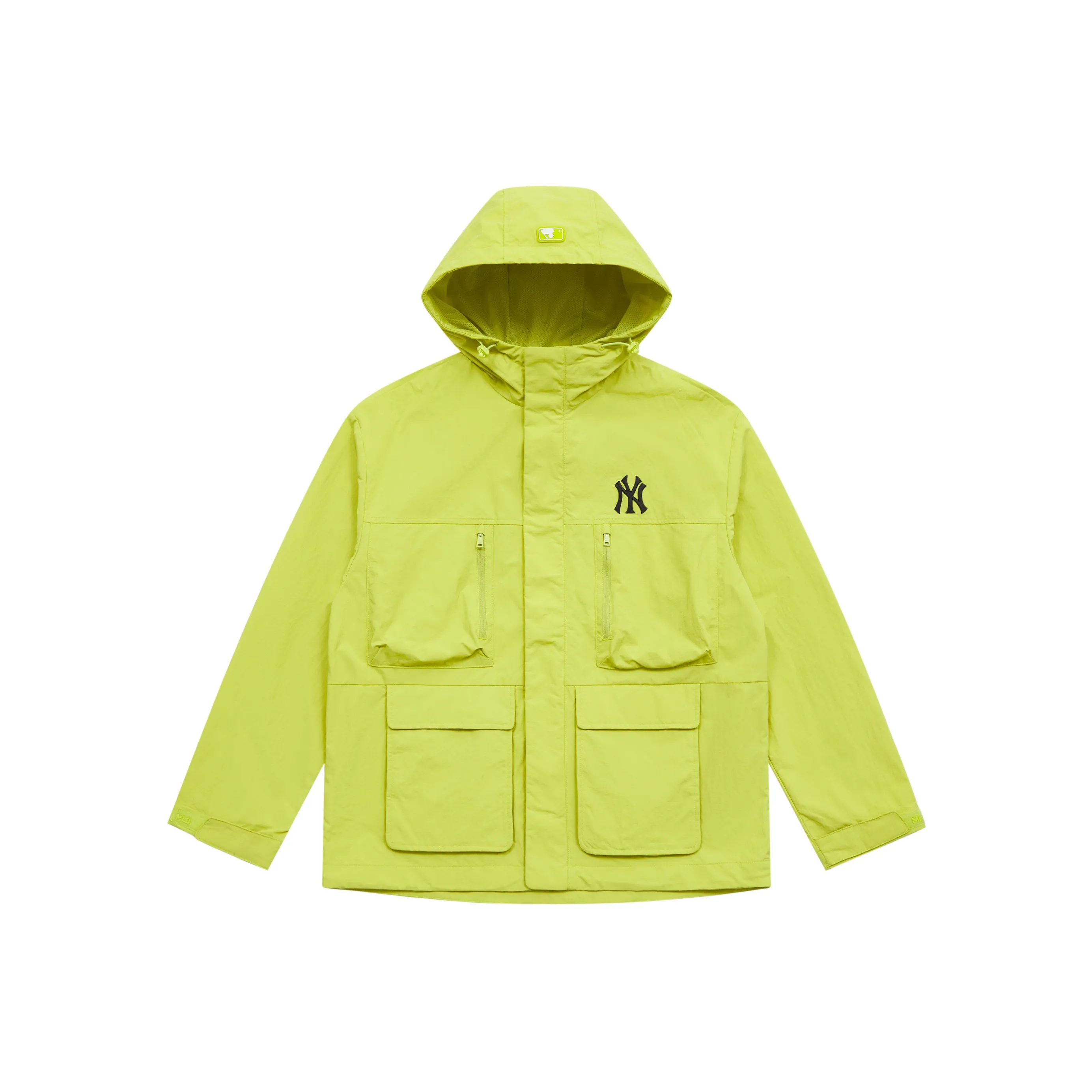 MLB New York Yankees Jackets Coats Unisex Light Olive Green
