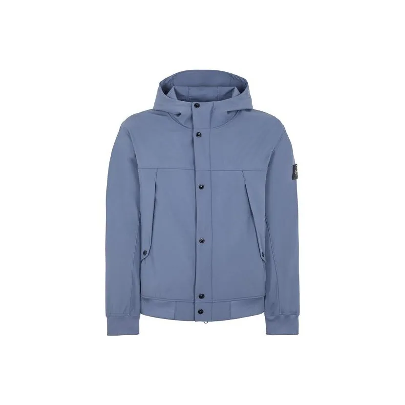 STONE ISLAND SS24 Jackets Coats Men's Air Force Blue