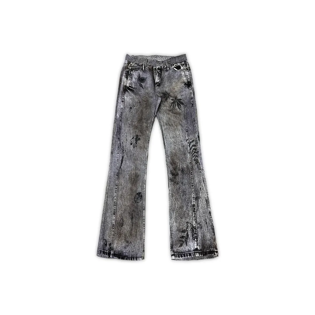 WANNA LAB Jeans Unisex Natural Dye Twist