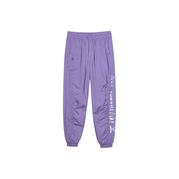 Boy London Casual Pants Unisex Purple