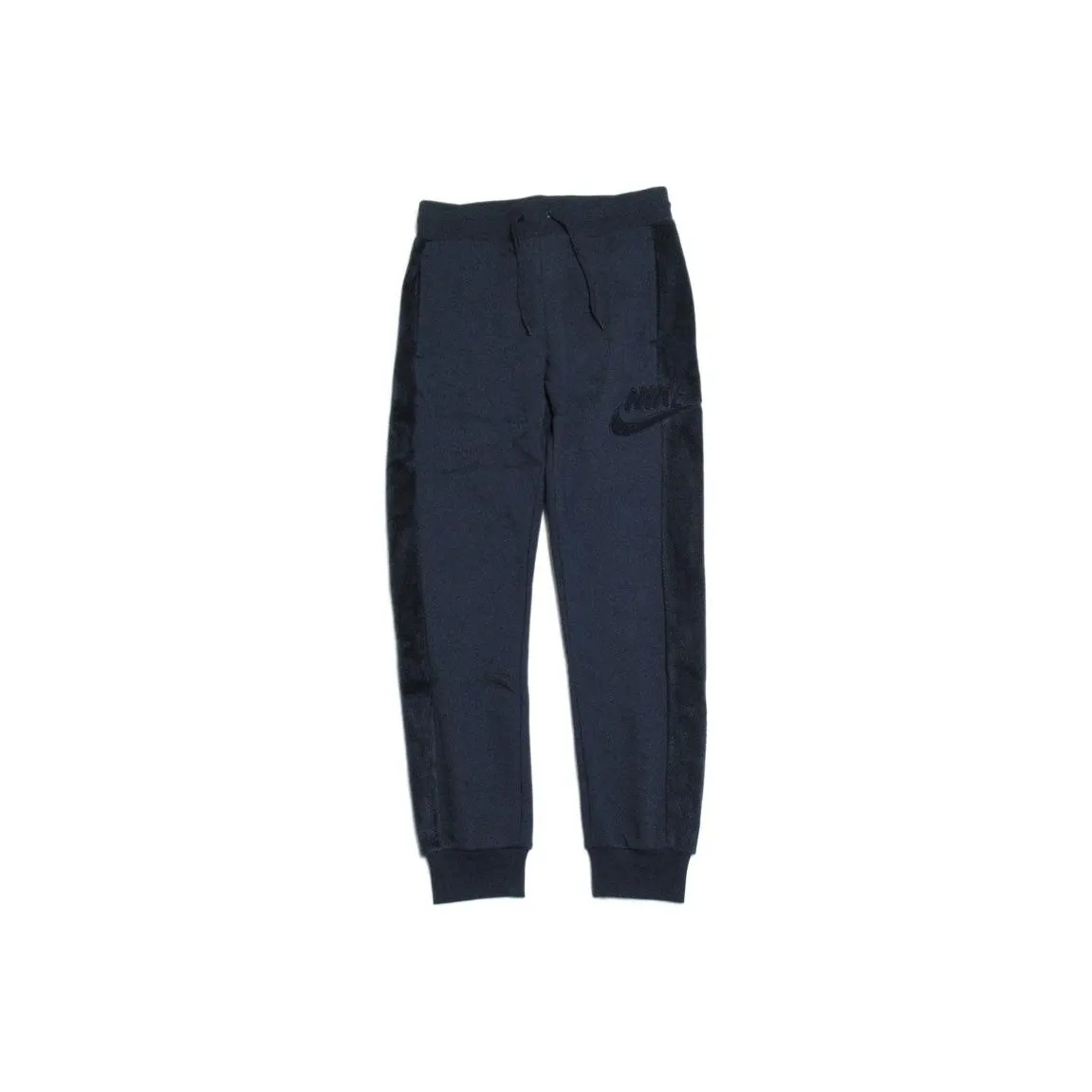 Nike Морской Синий Мужские Вязаные Тренировочные Штаны