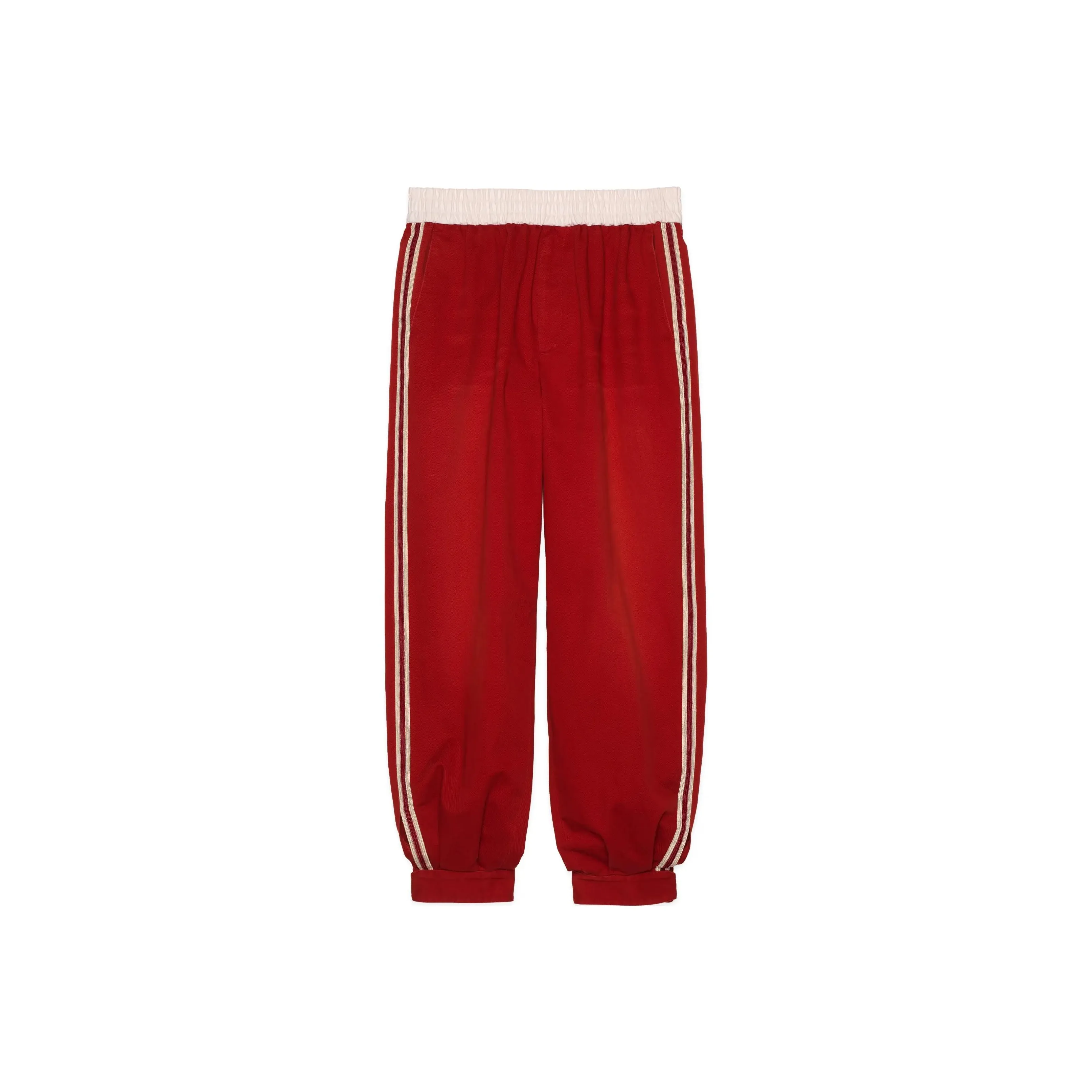 GUCCI SS21 Casual Pants Men's Red